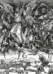 St. Michael Fighting the Dragon, 1498